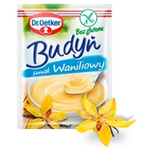 Budyń - Dr Oetker Budyń smak waniliowy bez glutenu 40 g - miniaturka - grafika 1