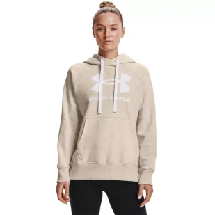 Bluza damska Under Armour Rival Fleece Logo Hoodie - Bluzy sportowe damskie - miniaturka - grafika 1