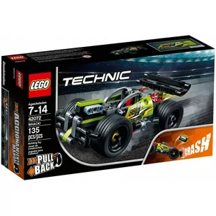 LEGO Technic Żółta wyścigówka 42072 - Klocki - miniaturka - grafika 4