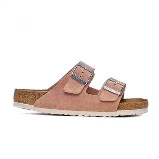 Klapki i japonki damskie - Klapki damskie Birkenstock Arizona SFB LEVE Pink Clay 1023208 38 - grafika 1