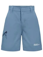 Spodenki damskie - Jack Wolfskin Turbulence szorty K, niebieski (Elemental Blue), 164 - miniaturka - grafika 1