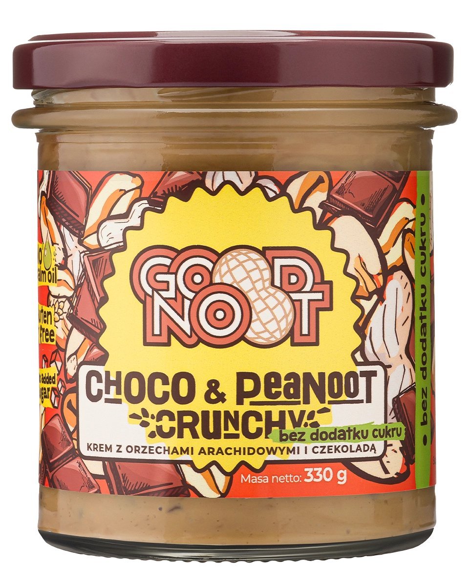 CHOCO & PEANOOT CRUNCHY bez dodatku cukru
