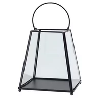 Świeczniki - Latarenka metalowa, stożkowa, 17x17x19,5 cm - miniaturka - grafika 1