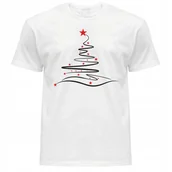 Koszulki męskie - KOSZULKA ŚWIĄTECZNA CHOINKA BOŻE NARODZENIE PREZENT POD CHOINKĘ ŚWIĘTA XXL - miniaturka - grafika 1