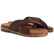 Klapki i japonki damskie - Klapki damskie Marco Tozzi 2-27133-42 304 MOCCA 37 - miniaturka - grafika 1