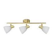 Lampy sufitowe - Jota lampa sufitowa (spot) 3xE14 złota/biały ML1062 - miniaturka - grafika 1
