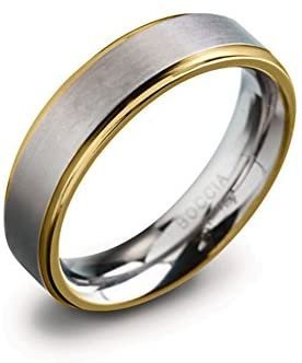 Pierścionek obrączka Boccia Titanium Unisex Ring 65 (20.7) 0134 0565