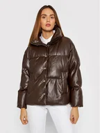Kurtki damskie - Guess Kurtka puchowa Bice W1BL08 WE480 Brązowy Regular Fit - miniaturka - grafika 1