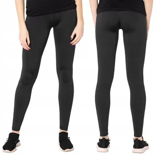 Spodnie Legginsy Getry Leginsy Damskie FA40 S czarne - Legginsy - miniaturka - grafika 1