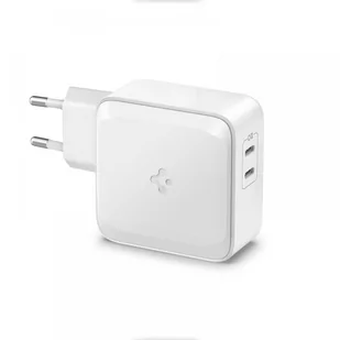Spigen Ładowarka PE2007 2x USB-C 3 A SPN1706WHT SPN1706WHT - Akcesoria do tabletów i e-booków - miniaturka - grafika 1