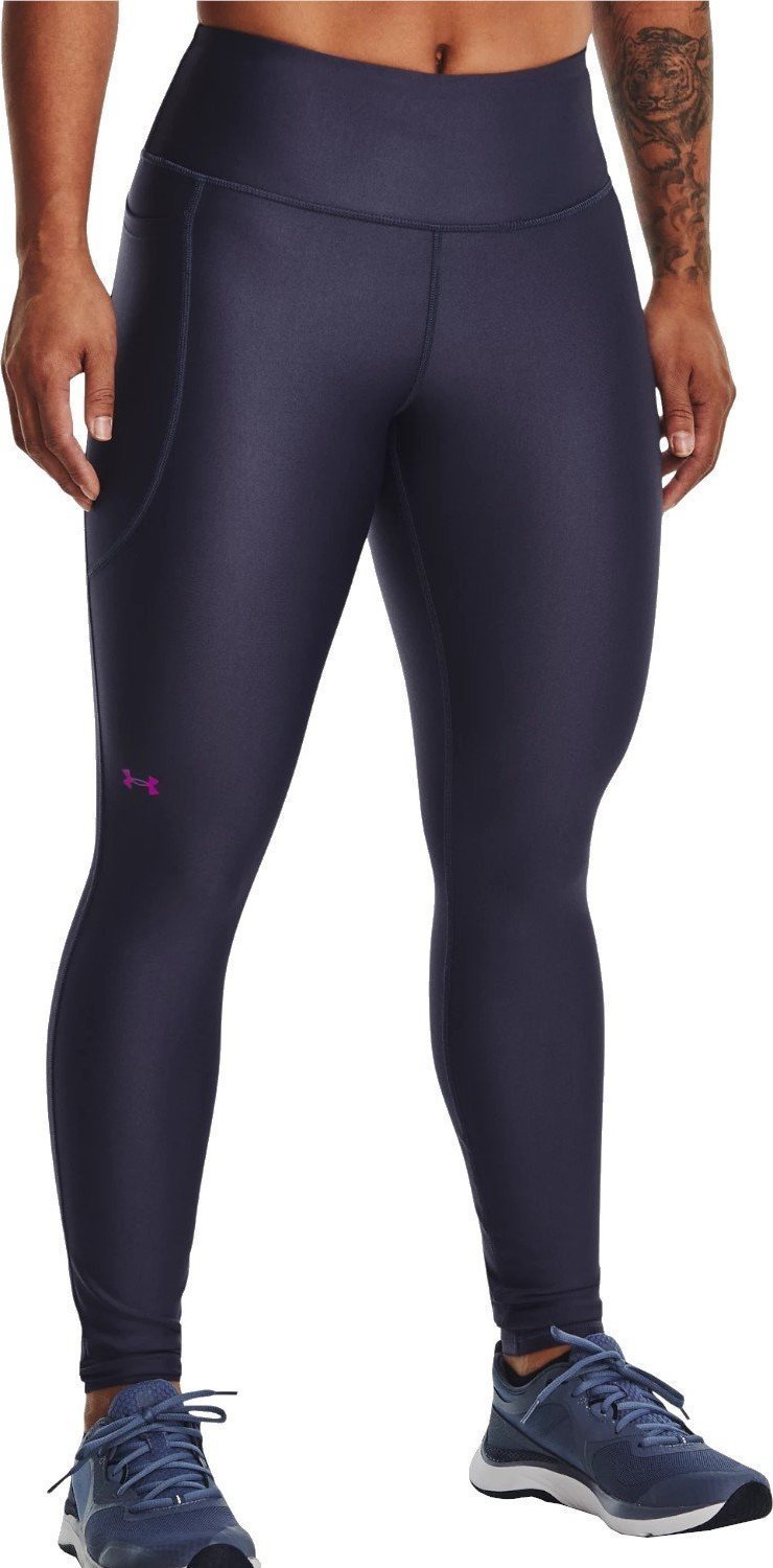 Under Armour Under Armour HeatGear No-Slip Waistband Leggings 1365336-558 Fioletowe XS