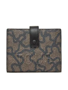 TOUS Mały Portfel Damski Kaos Icon 395910213 Brązowy - Portfele - miniaturka - grafika 1