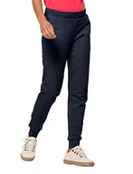 Spodnie damskie - Jack Wolfskin Spodnie Damskie Essential Sweat Pants W Spodnie Rekreacyjne, Niebieski (Night Blue), Xs - miniaturka - grafika 1