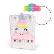 Szkolne artykuły papiernicze - Notatnik A5 pluszowy Dreamland linia 80 kartek - miniaturka - grafika 1