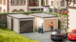 Garaż prefabrykowany | Miniwycinane laserem | NADAL | NADAL Noch 14319 - Kolejki i akcesoria - miniaturka - grafika 1