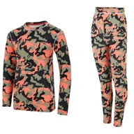 Pozostała odzież narciarska - Bielizna termoaktywna dziecięca DARE2B Baselayer koszulka legginsy moro-116 - miniaturka - grafika 1