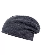 Czapki damskie - Capo Damska czapka dzianinowa Knit Cotton Beanie, szary (Grey 5), jeden rozmiar - miniaturka - grafika 1