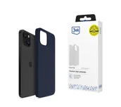 Etui i futerały do telefonów - 3mk Silicone Case do iPhone 15 Niebieski - miniaturka - grafika 1