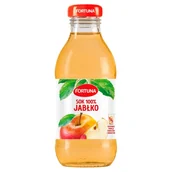 Soki i napoje niegazowane - Fortuna Sok 100% jabłko 300 ml - miniaturka - grafika 1