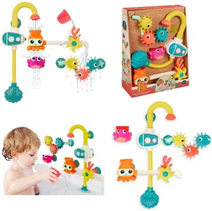 B.Toys Zabawka do kąpieli w wannie z pompą wodną motyw Łódź podwodna 10m+ - Zabawki do kąpieli - miniaturka - grafika 1