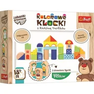 Klocki - Trefl Zabawka drewniana - Klocki Rodzina Treflików - miniaturka - grafika 1