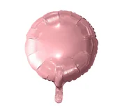Balony i akcesoria - GoDAN Balon foliowy 18" na urodziny, Okrągły jasno różowy BFOL/7265-5 - miniaturka - grafika 1