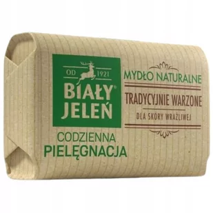 Pollena SP Z O.O SP.K BIAŁY JELEŃ Mydło z lnem 100 g - Mydła - miniaturka - grafika 1