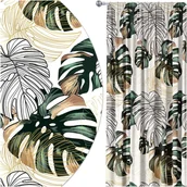 Zasłony - Zasłony Gotowe Na Taśmie Zasłona Na Żabki 140X250 - miniaturka - grafika 1