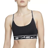 Biustonosze - Nike Damski biustonosz sportowy z logo W Nk Df Indy - miniaturka - grafika 1