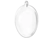 Wielkanoc - BREWIS Jajko akrylowe 65mmx45mm - 5szt. w opak. VB8456 - miniaturka - grafika 1