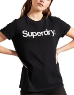 Koszulki i topy damskie - Koszulka damska Superdry Logo klasyczna -S - miniaturka - grafika 1