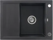 Zlewozmywaki - Kernau KGS M 4565 1B1D BLACK METALLIC - miniaturka - grafika 1