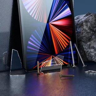 Baseus 2x Full-glass film 0,3mm szkło hartowane do iPad Pro 12.9'' 2021 (5 gen.) / 2020 (4 gen.) / 2018 (3 gen.) z zestawem montażowym - Akcesoria do tabletów i e-booków - miniaturka - grafika 14