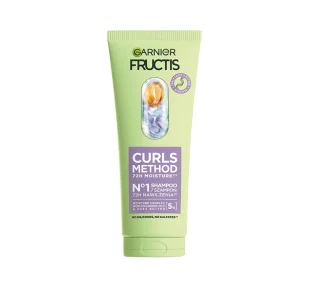 Garnier Fructis Method for Curls nawilżający szampon do włosów kręconych i falowanych 200ml - Szampony do włosów - miniaturka - grafika 1