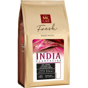 Świeżo palona kawa ziarnista MK CAFE India Plantation, 1 kg - Kawa - miniaturka - grafika 1