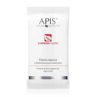 Apis raspberry glow, maska algowa z liofilizowanymi malinam 20g P131772 - Maseczki do twarzy - miniaturka - grafika 1