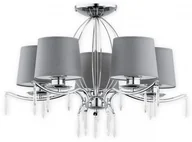 Lampy sufitowe - Lemir Agila żyrandol 5-punktowy O2485 W5 CH O2485 W5 CH - miniaturka - grafika 1