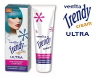 Farby do włosów i szampony koloryzujące - Venita Trendy Cream Ultra, krem do koloryzacji włosów 38 Turkusowa Fala, 75 ml - miniaturka - grafika 1