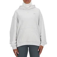 Bluzy damskie - Bluza New Balance WT41537AHH - szara - miniaturka - grafika 1