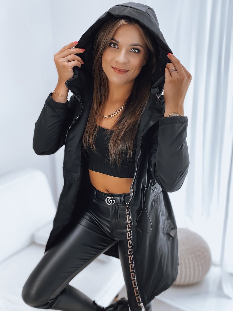 Kurtka damska parka VERONI czarna Dstreet TY3233-L