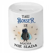 Skarbonki - Skarbonka 330 ml Dla Michała Syna Dziecka Prezent z Nadrukiem ze Zdjęciem + Opakowanie na prezent (wzór 04) - miniaturka - grafika 1