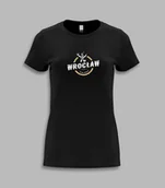 Koszulki i topy damskie - KOSZULKA DAMSKA - WROCŁAW Czarny XL - miniaturka - grafika 1