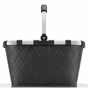Torby i wózki na zakupy - Reisenthel Torby na zakupy 48 cm rhombus black BK7059 - miniaturka - grafika 1