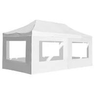Pawilony ogrodowe - Namiot Imprezowy Profesjonalny 5,75x2,9m, Biały - miniaturka - grafika 1