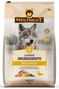 Wolfsblut Dog Limited Ingredients Wild Duck kaczka i ziemniaki 9kg - Sucha karma dla psów - miniaturka - grafika 1