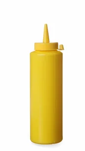 Hendi Dyspenser do sosów Kitchen Line, żółty - O 55 x 205 mm, 0,35 l 557808 - Akcesoria gastronomiczne - miniaturka - grafika 2
