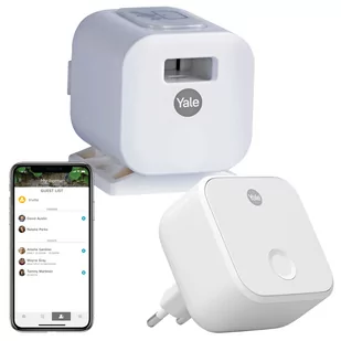 Zestaw zamek szafkowy Yale Smart Cabinet Lock z mostkiem centralnym - Systemy inteligentnych domów - miniaturka - grafika 1
