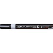 Markery permanentne - Donau Marker D-oil olejowy 2,8mm gruby - czarny - miniaturka - grafika 1