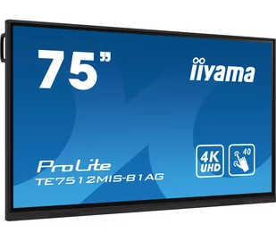 Monitor 75" Iiyama Prolite TE7512MIS-B1AG - Monitory reklamowe i wyświetlacze - miniaturka - grafika 1