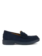 Półbuty damskie - Geox Loafersy D Spherica Ec1 B D65DKB 00022 C4692 Granatowy - miniaturka - grafika 1